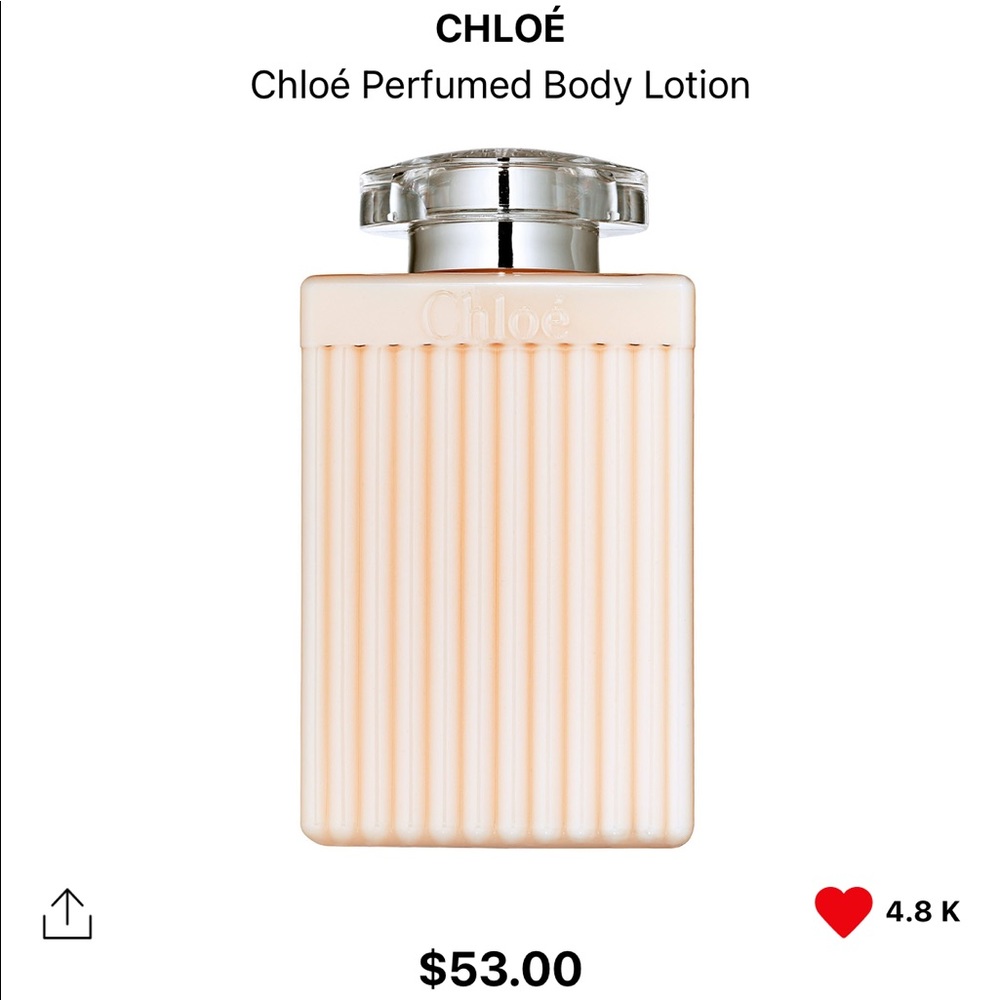 Chloe Perfumed Lotion - Full size
